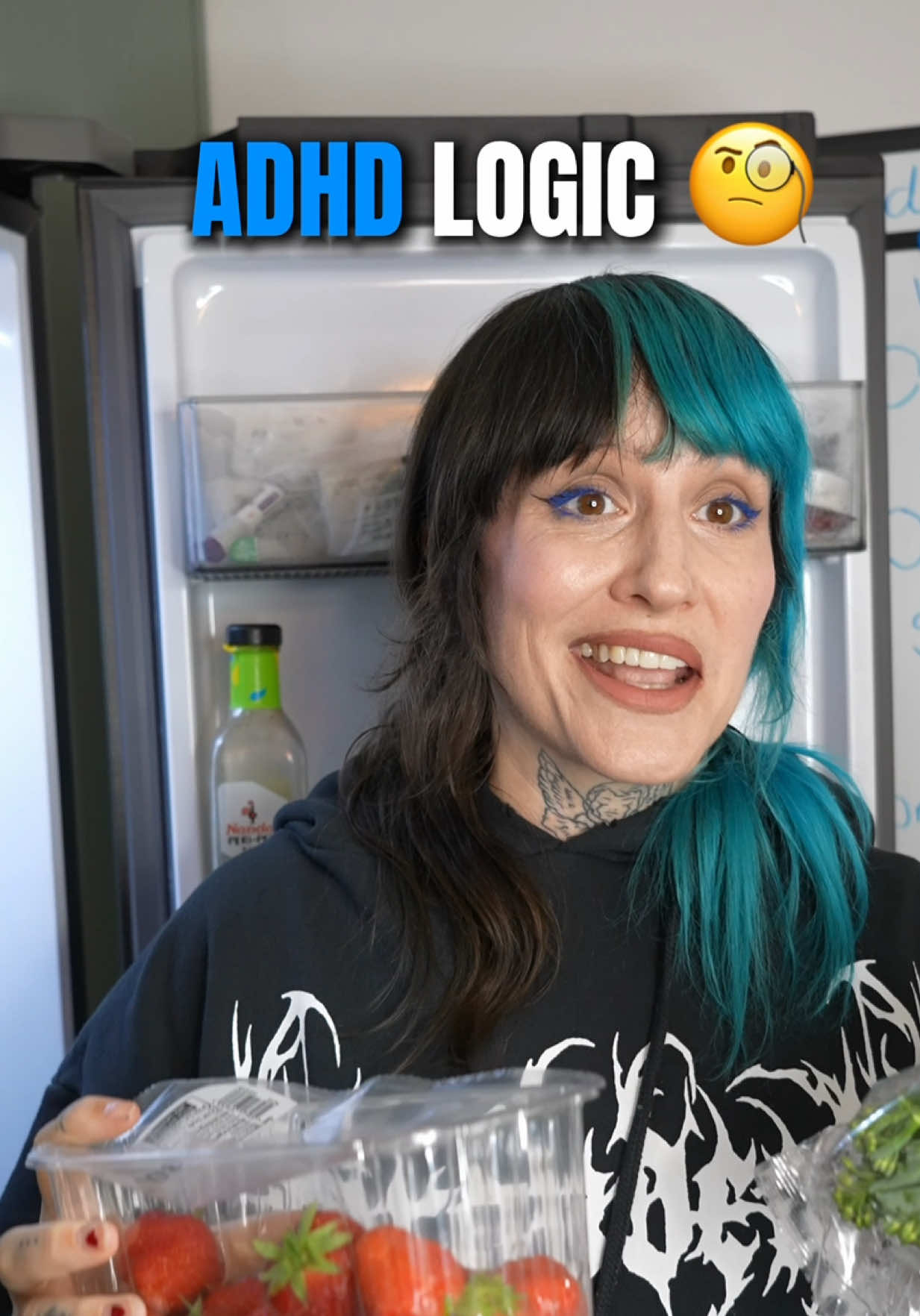 ADHd Logic vs Reality 🤣 #neurodivergent #neurodiversity #adhd 