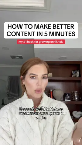 How to make better content so you can go viral on tik tok #tiktoktips #contentcreatortips #smallcreator 