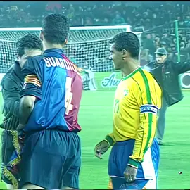 Barcelona Vs Brazil 1999 🥶. #football #legenda #barca #brazil🇧🇷 #fyp 