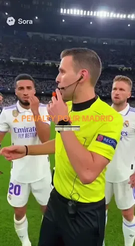 PENALTY POUR MADRID (comme toujours) 💳💳💳 #madrid#penalty#ucl#football 