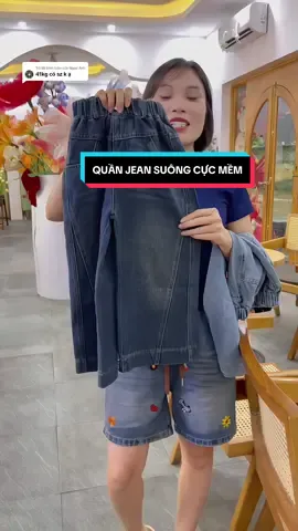 Trả lời @Ngọc Ánh quần jean suông trơn có size to cho bé gái