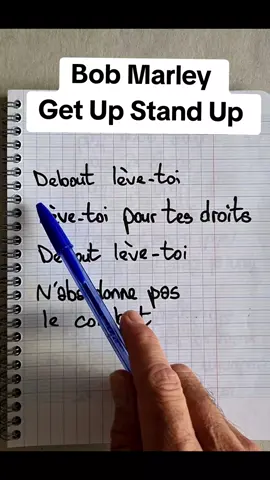 Bob Marley  Get Up Stand Up  #bobmarley #traductionfrançaise #reggae #legend #vibes 
