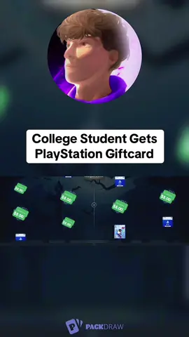 College Student Gets PlayStation Giftcard