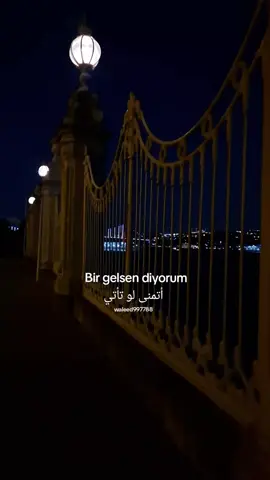 Bir gelsen diyorum أتمنى لو تأتي #istanbul #xplore #اكسبلور_متابعه_ولايك #اغاني_تركية_مترجمة #اغاني 