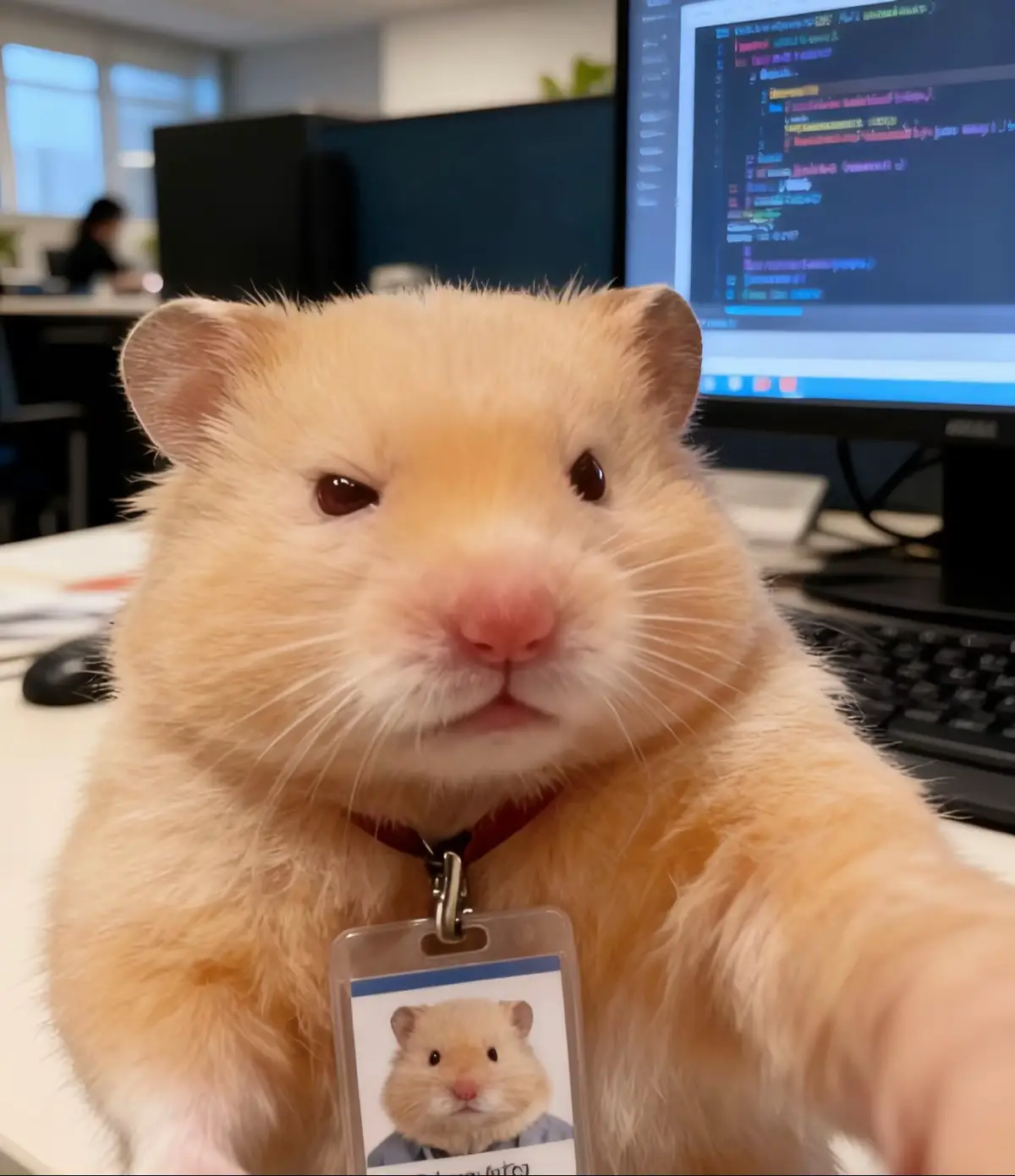 Anh em đi làm đâu rồii #animals #tiktokgiaitri #hamsters #xuhuong 