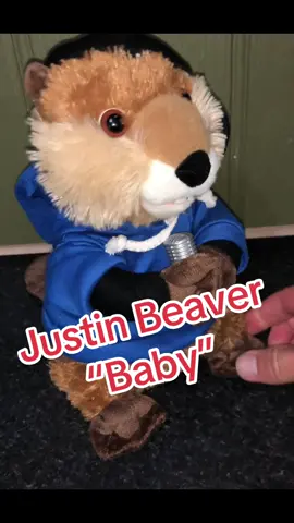 Justin Beaver “Baby” Song 🦫 😂 justinbieber #baby #song #funny #fyp 