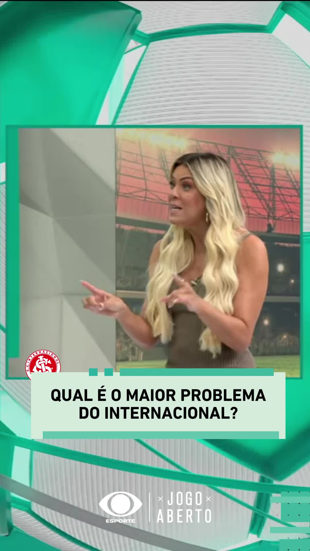 Pra vocês, qual é o principal motivo pelo atual momento do Internacional? 🤨 #JogoAberto