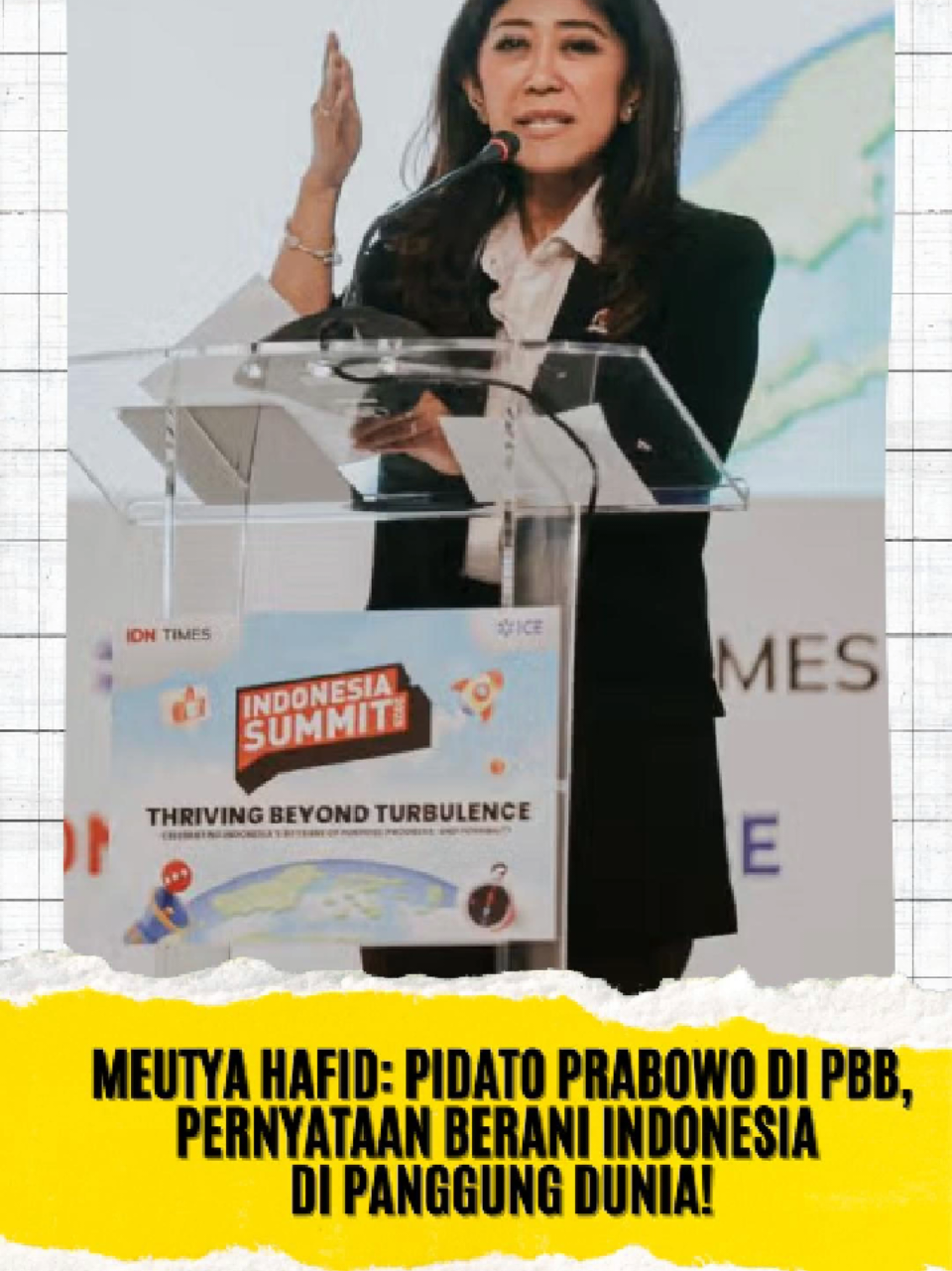MEUTYA HAFID: PIDATO PRABOWO DI PBB, PERNYATAAN BERANI INDONESIA DI PANGGUNG DUNIA!  #partaigolkar #61TahunGolkar #golkarpedia #bahlillahadalia #meutyahafid 