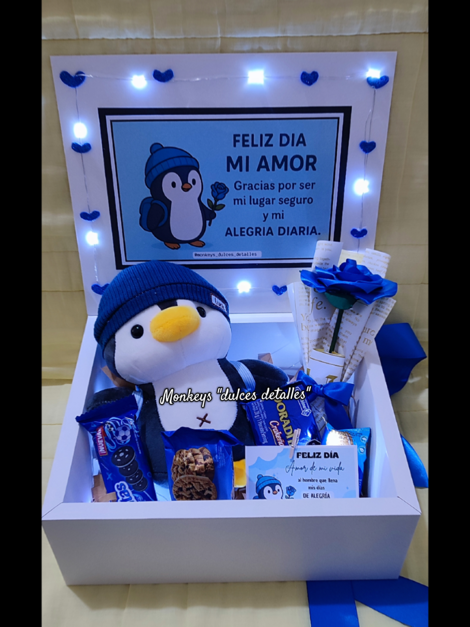 Día del novio! ☺️💙 #diadelnovio #regalospersonalizados #3deoctubre #regalossorpresa #regaloparaminovio 