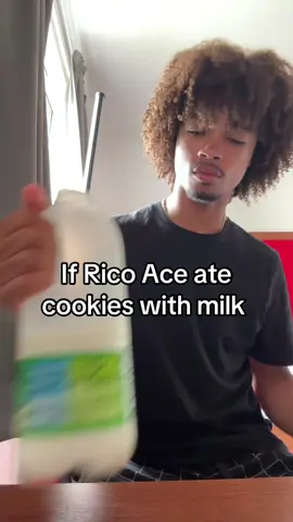 If Rico Ace ate cookies with Milk #jamz #fyp #comedyskit 