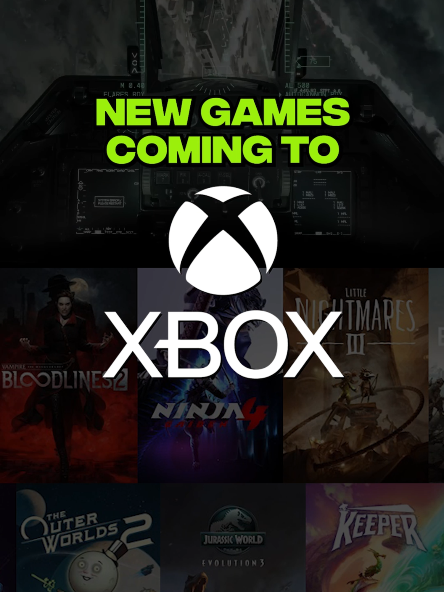 What will you be playing this October?  #xbox #GamingOnTikTok #newgames