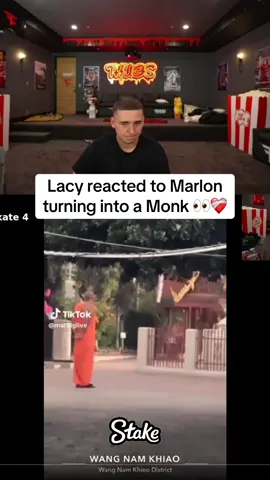 Lacy reacted to Marlon turning into a Monk 👀❤️‍🩹 #lacy #marlon #fyp 