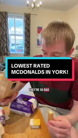 Trying the LOWEST RATED McDonalds in York to see if it deserves it 🍔🍟 #foodreview #mcdonalds #york 