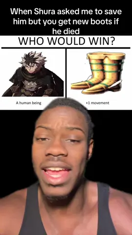 I actually almost always save him so he can have his arc in ninja hell but prolly won’t on my next run #fireemblem #fireemblemfates #fireemblemfatesconquest 
