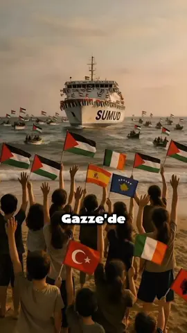Gazze için yola çıkan Sumud Filosu sadece bir gemi değil; vicdanın, kardeşliğin ve insanlığın sesi! Zulüm çürür, direniş yürür. . . . #sumudfilosu🇵🇸 #gazze #FreePalestine #Gaza #Sumud