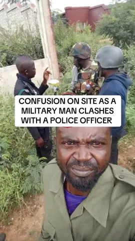 CONFUSION ON SITE AS A  MILITARY MAN CLASHES  WITH A POLICE OFFICER #tiktoknews #viralvideoシ #trends #billzblog 