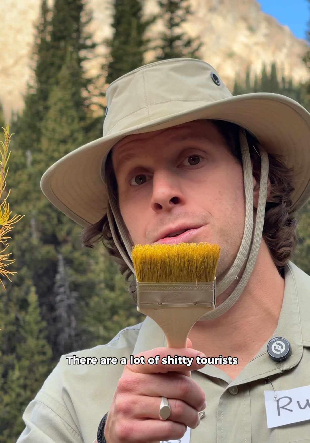 The truth behind larch szn. #larches #banff #larchseason #canada #fyppage 