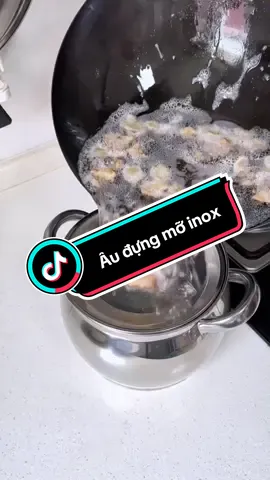 Âu đựng mỡ inox #giadungthongminh #dungcunhabep #giadungtienich #beanh #aodungmo 