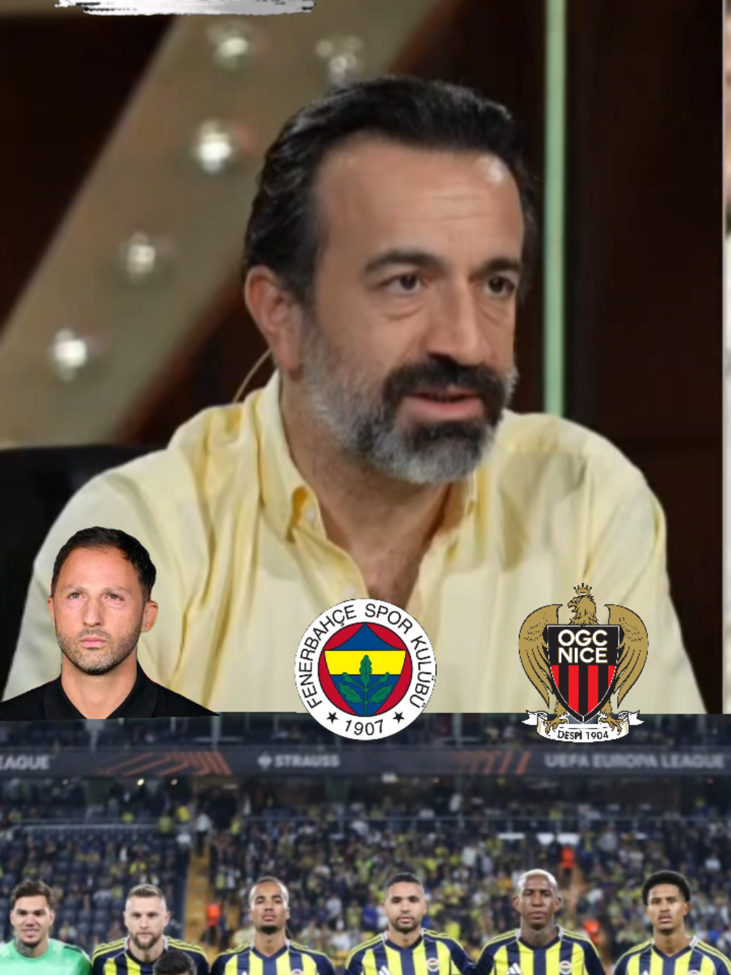 Fenerbahçe Nice devre arası analiz #fenerbahçe #nice #tedesco #futbol #keşfet 
