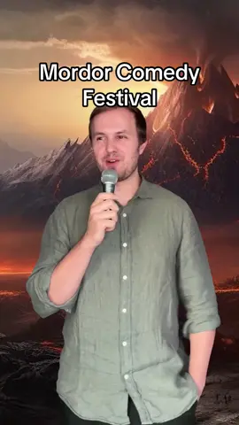 some clips from my set at the Mordor comedy festival since I wasnt invited to that other one #lordoftherings #standupcomedian 