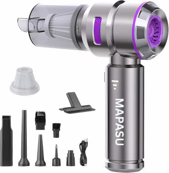 Mapasu Cordless Handheld Vacuum Cleaner 22000Pa – Car Vacuum Cleaner, Rechargeable Portable Mini Vacuum with HEPA Filter, Dust Blower for Car/Home/Kitchen/Pet Hair #amazonfinds2025 #amazonfavourities #amazonhomefavorites #amazonhomefinds #amazonmusthaves #amazonhome #AmazonDaily #Amazon #AmazonClearance #amazoncleaning