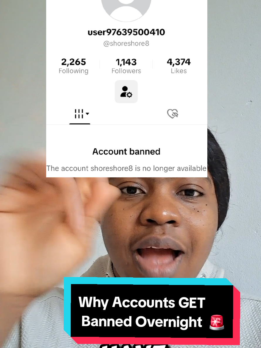 If you're in the UK,  US,  Canada  or Europe- Check this now. Accounts are being banned overnight and creators don't know why. I'll reveal  the hidden trigger in my live at 7pm Nigerian time.  Follow,  save & Share so I can show you how to check your account.  #tiktoksafety #tiktokban #creatorsearchinsight #tiktokeurope #tiktokgrowth 