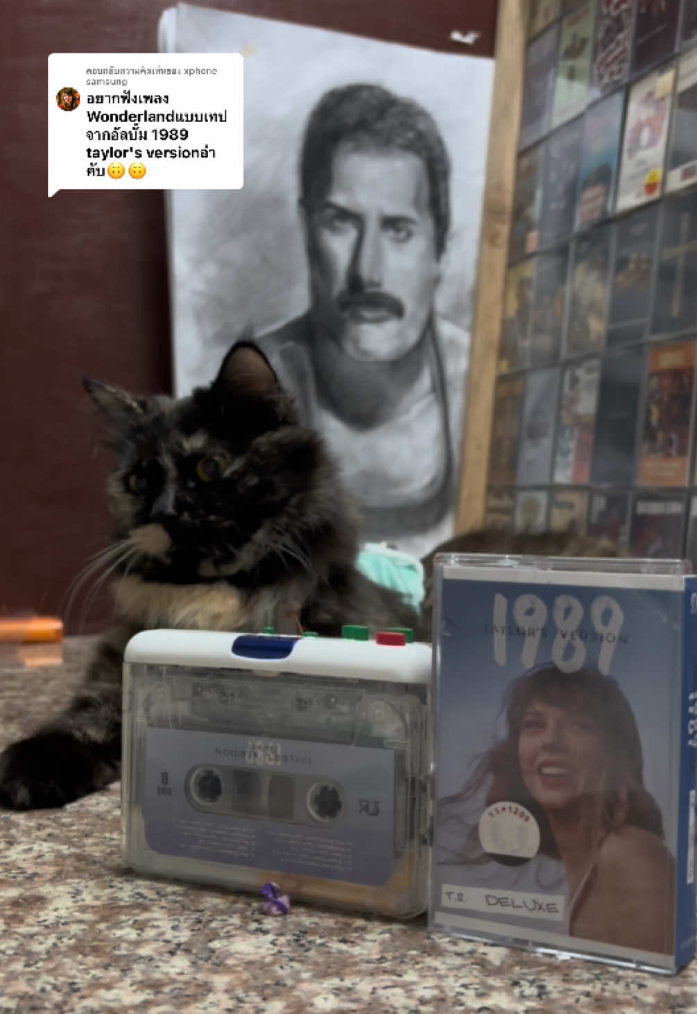 ตอบกลับ @xphone samsung จัดให้ครับ Wonderland - Taylor swift #cassettetape #เทปคาสเซ็ท #maxcassette #เครื่องเล่นเทปคลาสเซ็ท #taylorswift #wonderland 