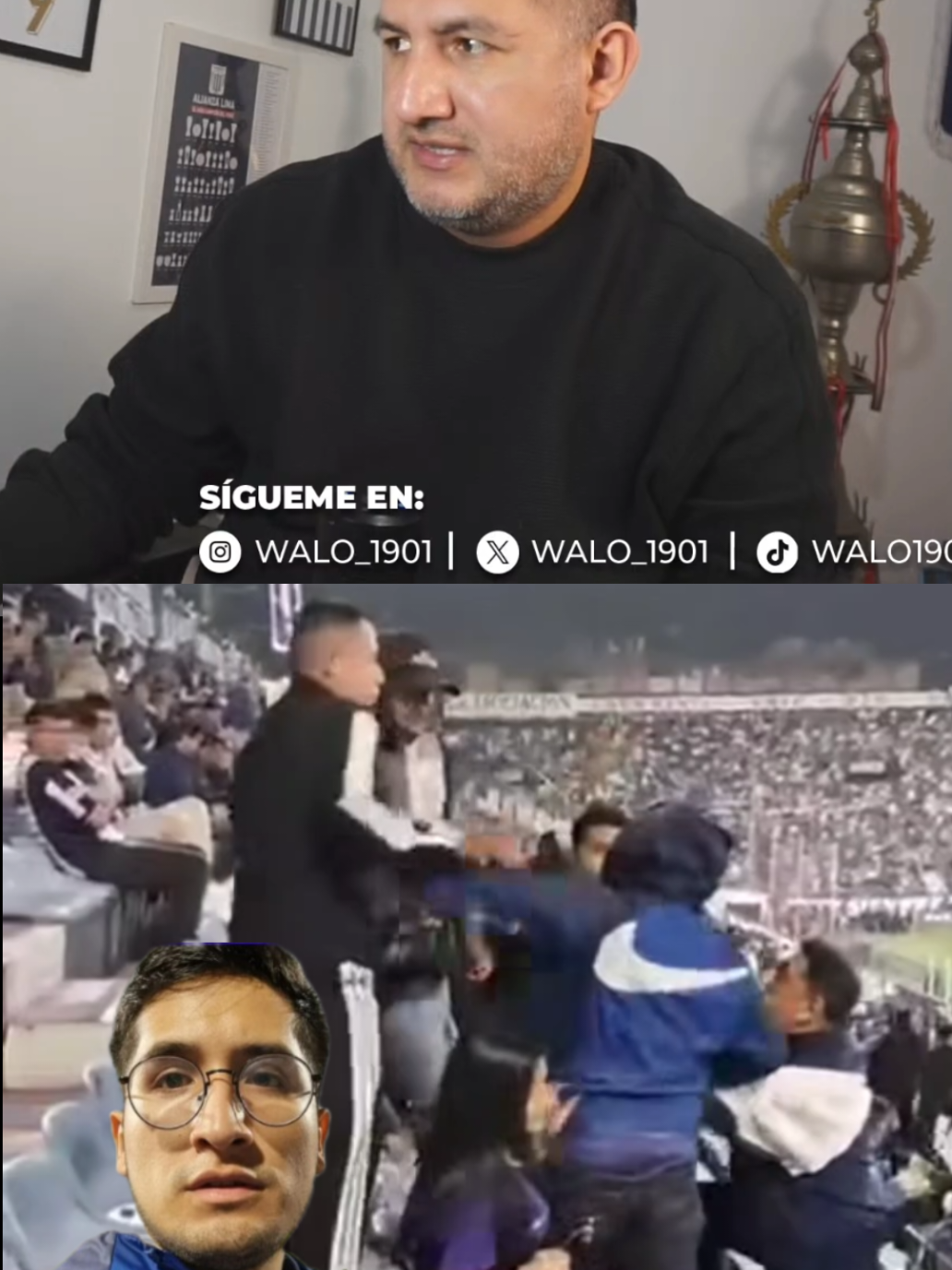 WALO OPINA DE GALLETAZO CONTRA FANODRIC #walo #fanodric #alianzalima #futbolperuano #liga1 