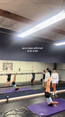 Officially back to weekly acro vids🤸‍♀️