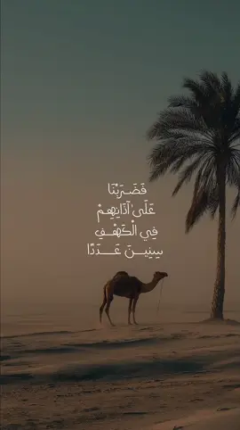 فضربنا على أذانهم في الكهف سنين عددا✨🤍#قوالب_قران_كريم #قوالب_دينيه #فضربنا_على_اذانهم_في_الكهف_سنين_عددا #إن_الله_وملائكته_يصلون_على_النبي #CapCut 