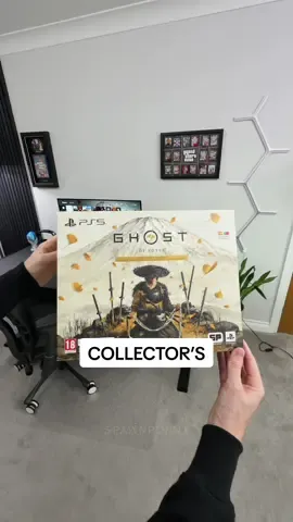 Unboxing the Ghost of Yōtei collectors edition on PS5 #unboxing #ps5 #ghostofyotei #playstation 