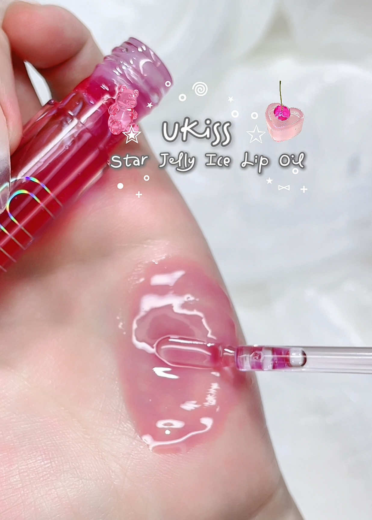 Son bóng che rãnh môi Ukiss màu 03 #ukiss #lipoil #lipgloss #makeup #sonbong 