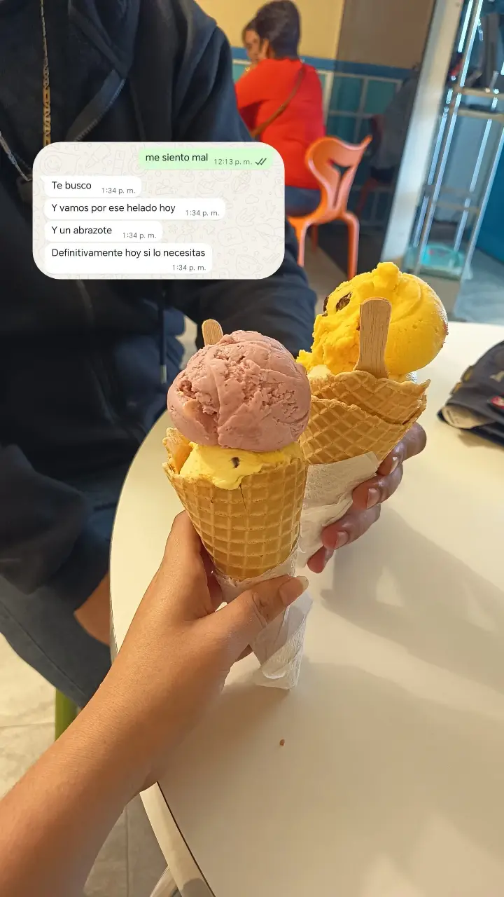 No era el helado, era el detalle de estar ahí ❤️‍🩹 Tqm, maifriend <3 #fyp #girls #friend #hashtag #Love 