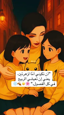“أن تكوني أمًا لزهرتين، يعني أن تعيشي الربيع في كل الفصول. 🌸☀️🍂❄ #بيبي_كيوت_جميل_اكسبلور😇 #اطفال_التيك_توك #ابني_وزوجي #أجمل_نعيم #زهرتان 