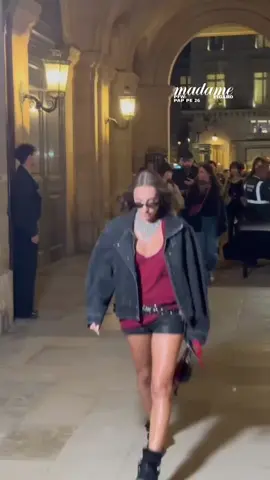 @ginevramavilla au défilé @ISABEL MARANT #parisfashionweek #TikTokFashion #pfw #isabelmarant 