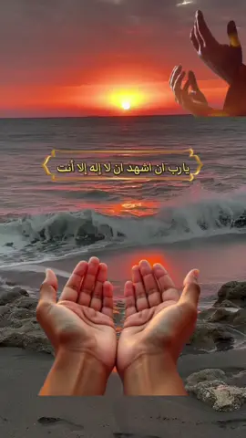 يارب انا اشهد ان لا إله إلا أنت سبحانك اني كنت من الظالمين 