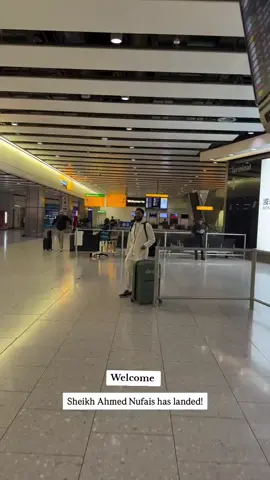 Sheikh Ahmed Nufeis Safely arrived.. #yahyaraaby #ahmednufais #foryou #yahyaraabby 