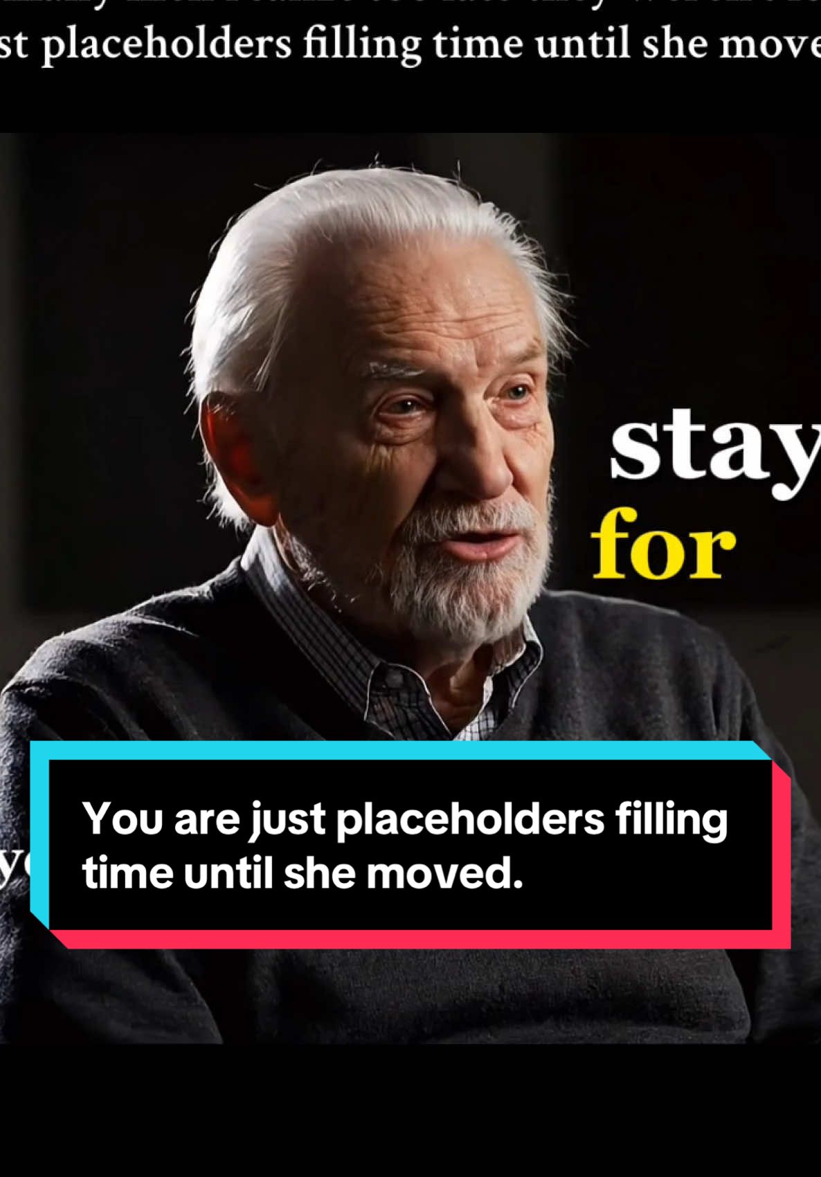 Too many men realize too late they weren’t loved, just placeholders filling time until she moved. #hopecore #datinginamerica #americandating #usatiktok #relationshipgoalsusa 