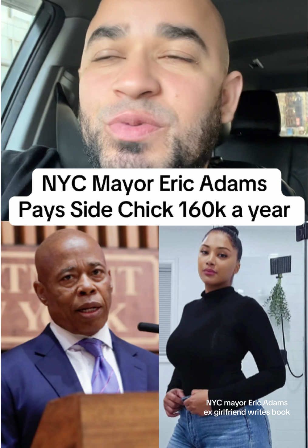 NYC Mayor Eric Adams’ ex who landed $160K City Hall gig is releasing tell-all book on secret romance #ericadams #nyc #breakingnews #viral #fyp 
