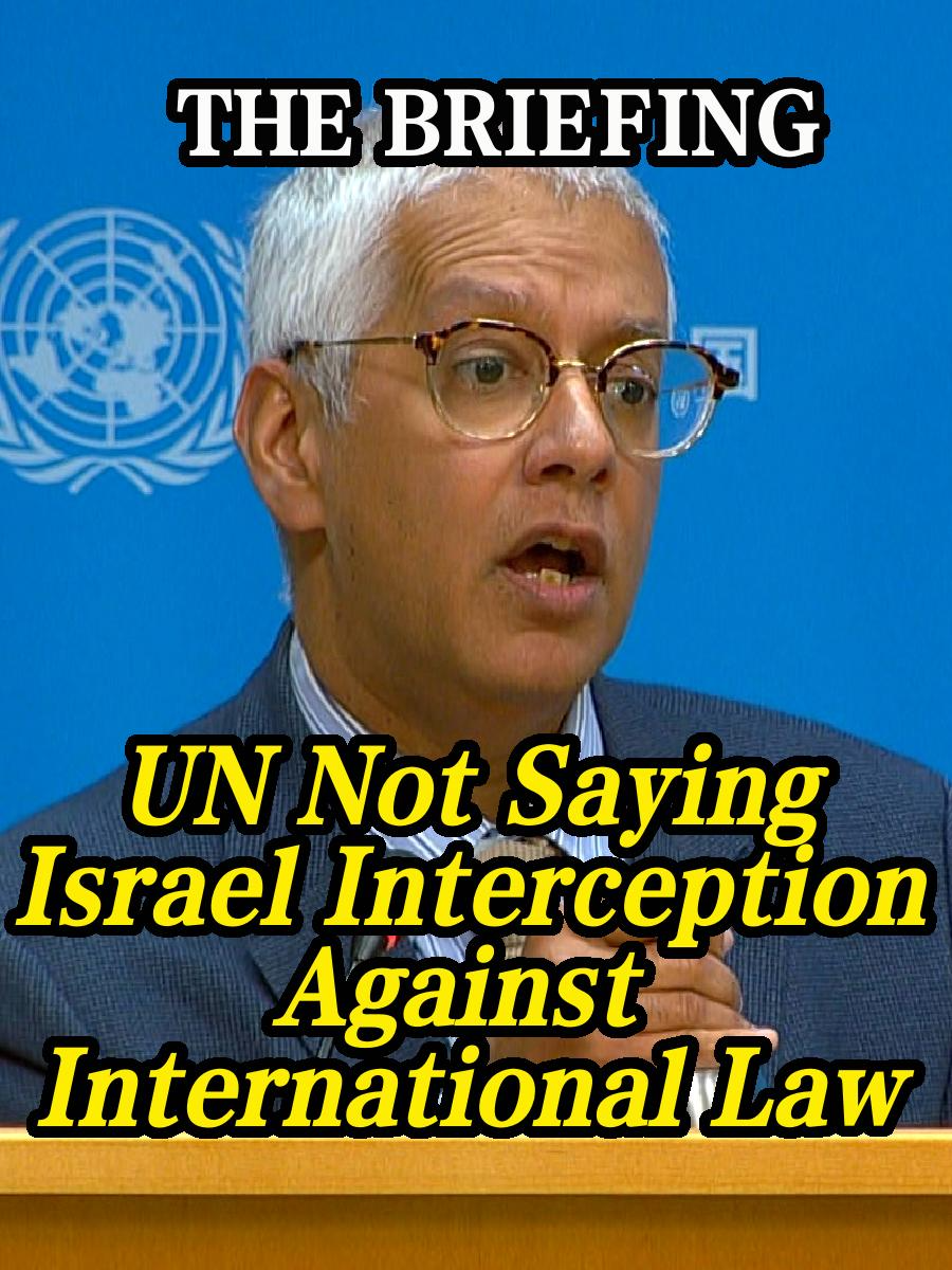 Flotilla Intercepted: UN Stops Short of Saying Israel Violated International Law 船队被拦截 联合国不敢说以色列违反国际法 The “Global Sumud Flotilla” in support of Gaza was intercepted by Israeli forces in international waters as it approached Gaza. The question is: isn’t intercepting civilian vessels in international waters a violation of international law? Yet the UN isn’t daring to say a word! #unitednations #securitycouncil #internationalpolitics #gaza #israel #联合国 #送命题 #徐德智 #sumud #flotilla