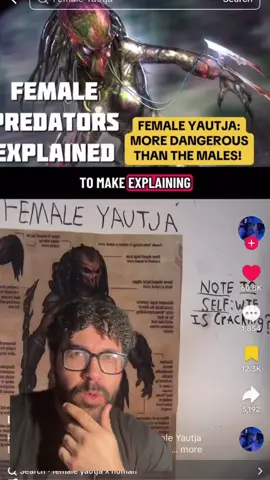 It is NOT weird to say this!! VC: @LPLONGMIRE #predator #yautja #avp #foryou #fyp 