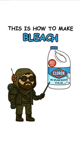How to Make Bleach?#fyp #life #Science #DIY #education 