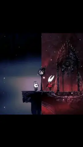 Que linda y a la vez triste animación #hollowknight #hollowknightsilksong #hornet #animation #animacion 