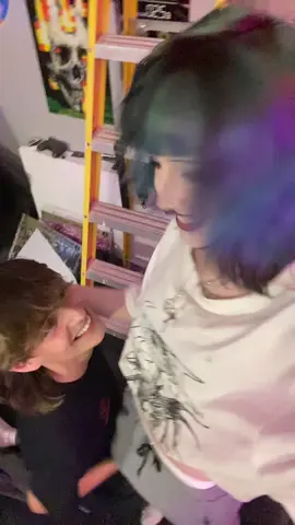 where he belongs <3 #k4yxd #viral #bluehair #fypシ゚ #boyfriend @😸 