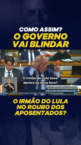 O irmão de Lula é o vice-presidente do Sindnapi, que está até o pescoço de movimentações financeiras suspeitas, em razão dos valores recordes arrecadados com descontos indevidos em aposentadorias nos últimos anos. Com tudo isso, o governo ainda tenta justificar o injustificável, para livrar o familiar de Lula da investigação. Mas se alegam inocência, o que impede que ele se apresente à CPMI? #CPMIdosAposentados #roubodosaposentados #INSS #fraudedoinss