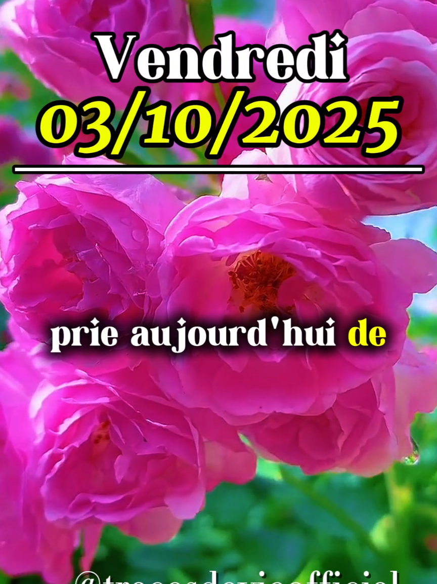 #prier #dieu #morning #prieres #benediction  bonjour et bènèdiction  nous sommes vendredi 03/10/2025  sengeur aujourd'hui c'est vendredi  03 octobre 2025 merçi segneur pour cet nouveau jour amen ❤️ 🙏 bon  vendredi à tous @serviteur0820 