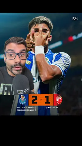 Porto vence Estrela Vermelha por 2-1 🔥 #futebol #ligaeuropa #fcporto #estrelavermelha #fy 