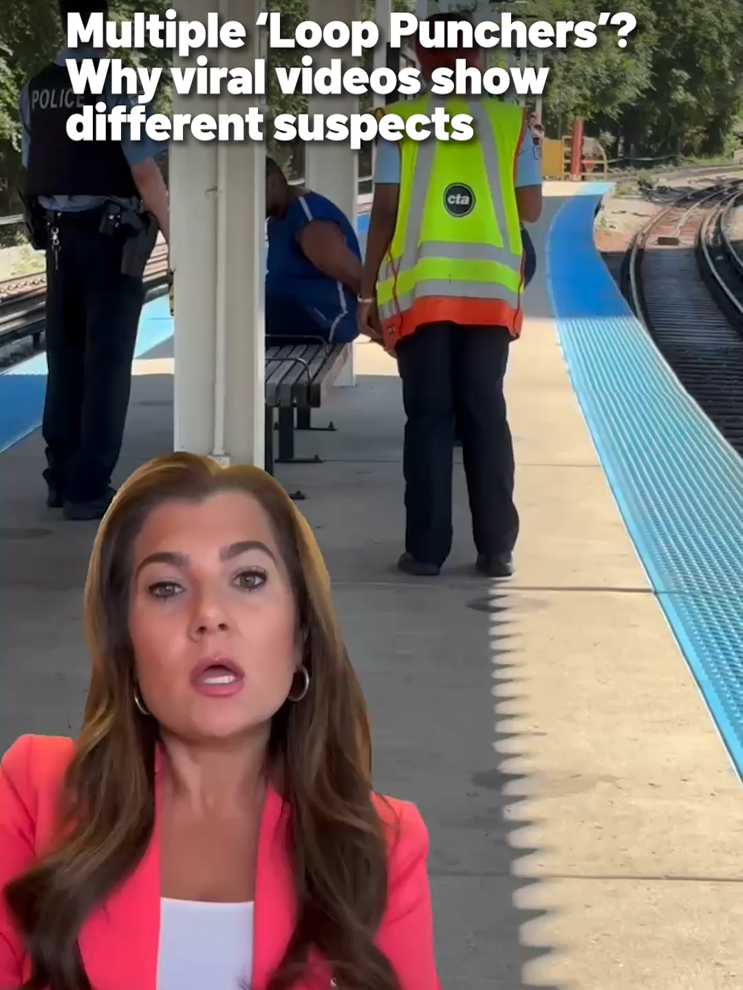 Chicago police said a man has been arrested after allegedly striking a 23-year-old woman in the head on Tuesday at a CTA Red Line station. He is at least the second man in recent weeks to be arrested for randomly punching people, as viral videos have circulated of 