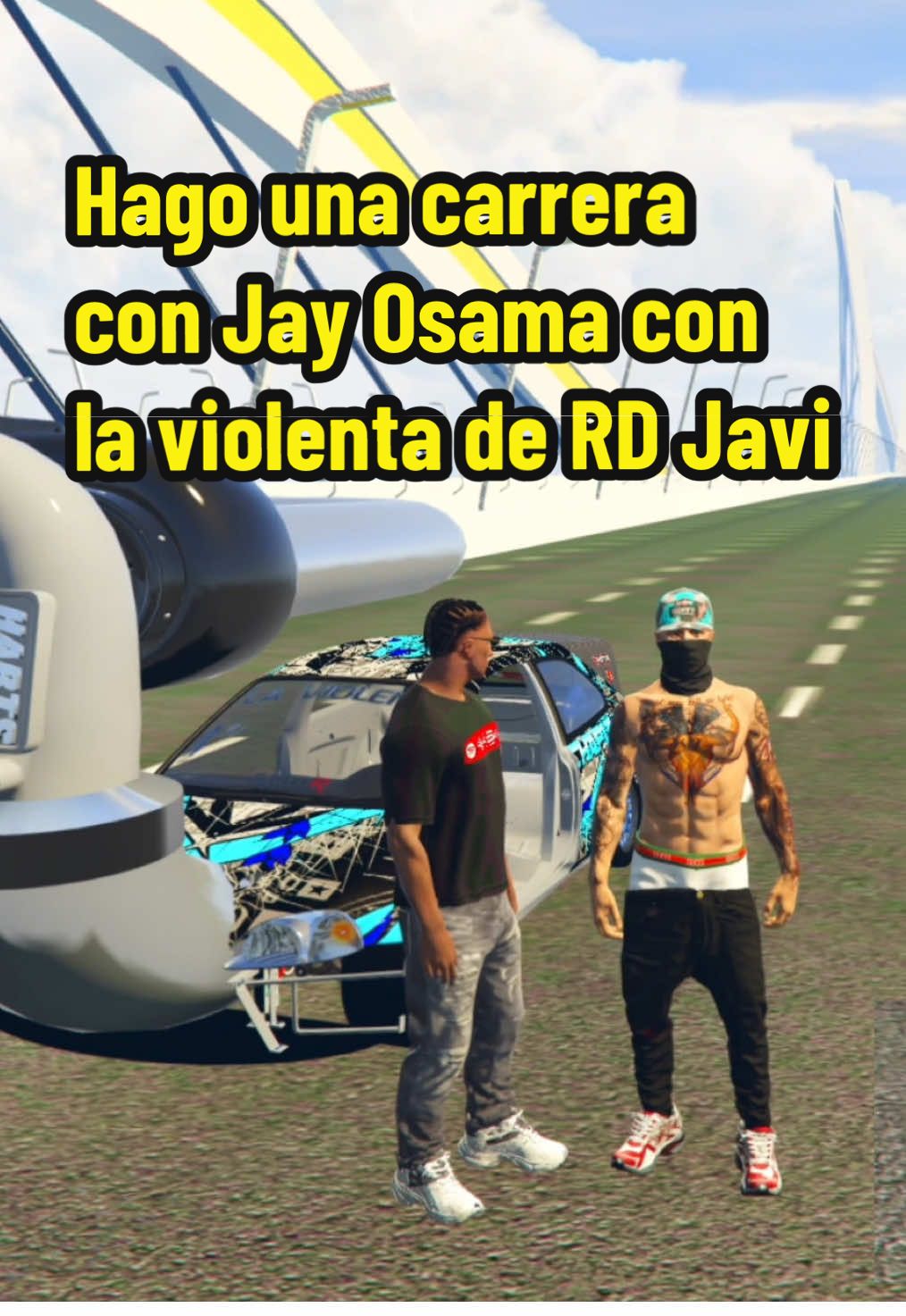 Hago una carrera con Jay Osama con la violenta de RD Javi… #gta5 #streamerpequeño #gamerentiktok 