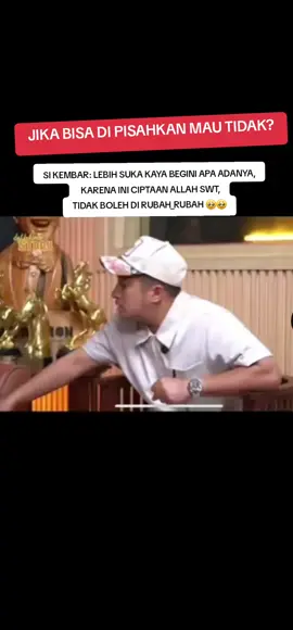JANGAN UBAH2 CIPTAAN ALLAH 🥹🥹#kembarsiam #ciptaanallah #nikitamirzanimawardi_17 #operasi 